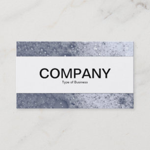 Carte De Visite Bande centrale - Bulles de savon 03