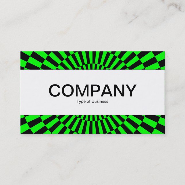 Carte De Visite Bande centrale - Op Art 02 (Devant)