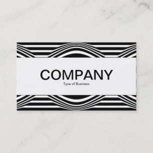 Carte De Visite Bande centrale - Op Art II