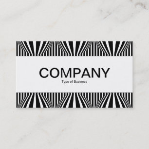 Carte De Visite Bande centrale - Op Art III