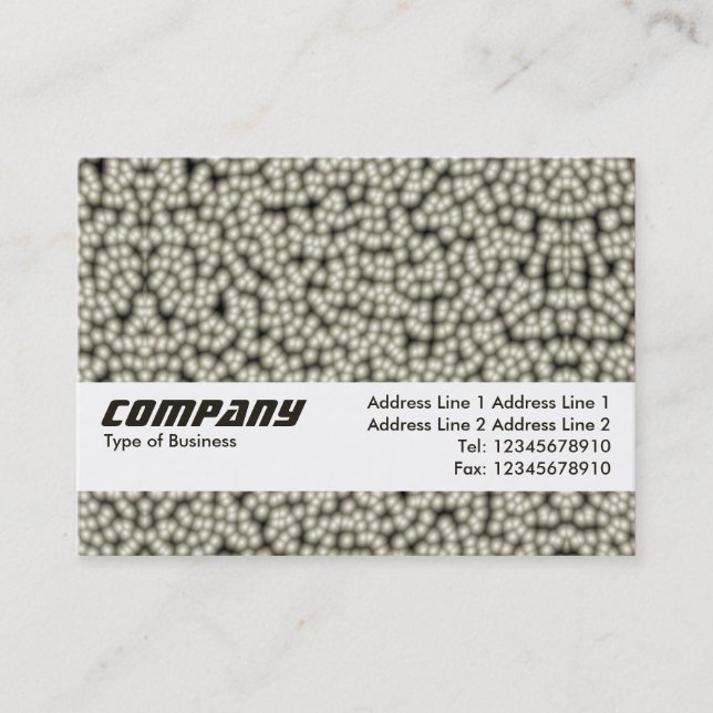 Carte De Visite Bande de texture 03 (Devant)