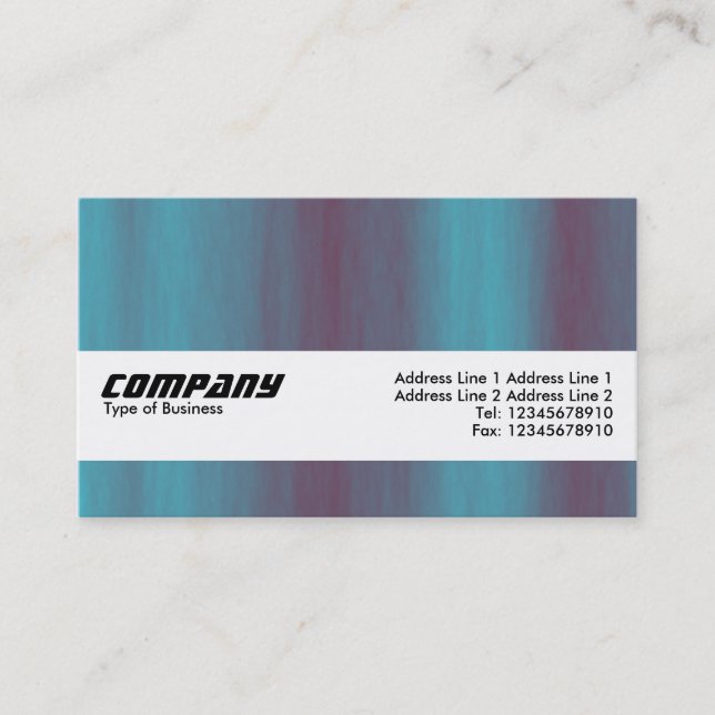 Carte De Visite Bande de texture - Flux aérien (Devant)
