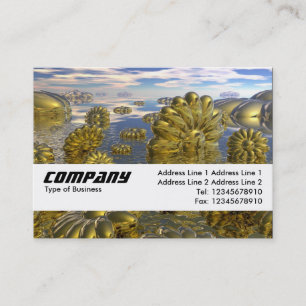 Carte De Visite Bande de texture - Pays de Midas