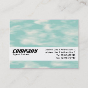Carte De Visite Bande de texture - Sky