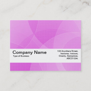 Carte De Visite Bande de texture V2 - Courbes violettes