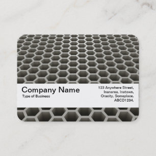 Carte De Visite Bande de texture V2 - Perspective de peigne de mie