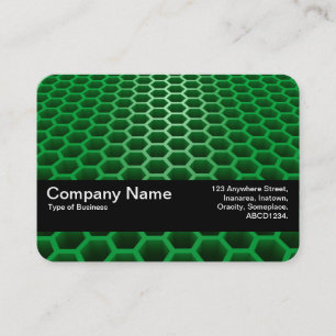 Carte De Visite Bande de texture V2 - Point de vue sur le peigne d
