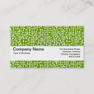 Carte De Visite Bande de texture V2 - Spots connectés II