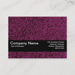 Carte De Visite Bande de texture V2 - Tapis laineux 02
