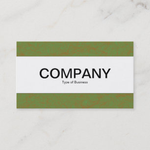 Carte De Visite Bande du centre - Tex vert