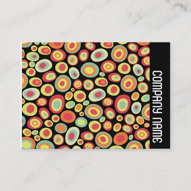 Carte De Visite Bande latérale - Abstrait 20213 (Devant)
