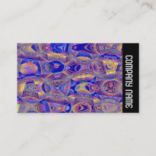 Carte De Visite Bande latérale - Abstraite fractale 061012a