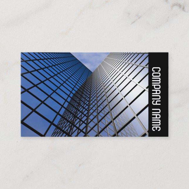Carte De Visite Bande latérale - Bloc de bureau représentatif (Devant)