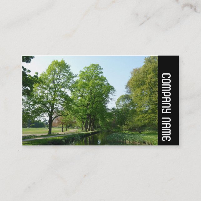 Carte De Visite Bande latérale - Canal (Devant)