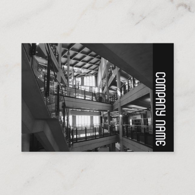 Carte De Visite Bande latérale - Intérieur moderne (Devant)