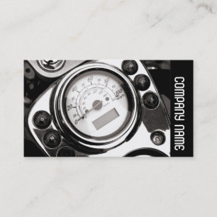 Carte De Visite Bande latérale - Motorcycle Speedometer