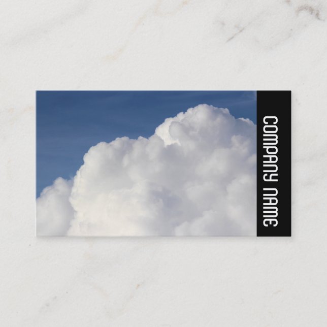 Carte De Visite Bande latérale - Nuage cumulus (Devant)