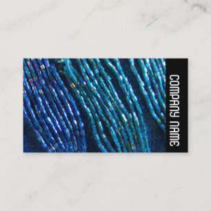 Carte De Visite Bande latérale - Tresses en perle