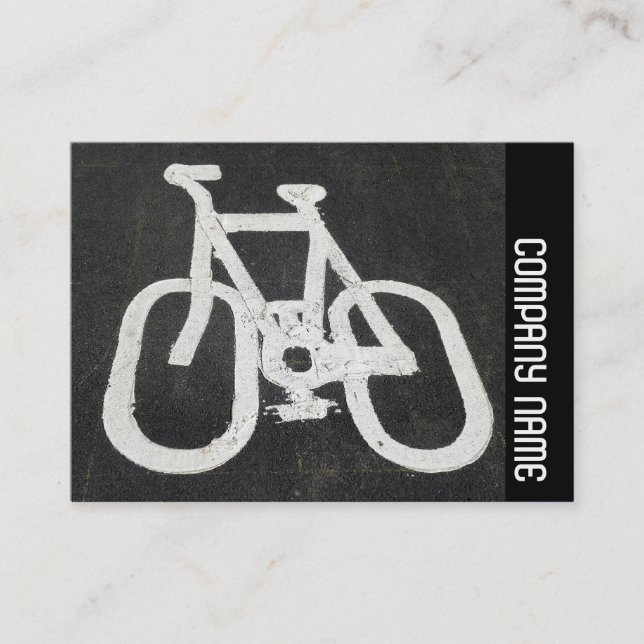 Carte De Visite Bande latérale - Voie de cycle (Devant)