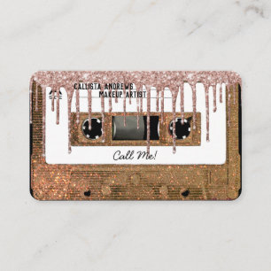 Carte De Visite Bande Mixtape de la bande de Parties scintillant G