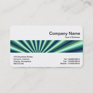 Carte De Visite Bande moyenne - Fractale 04