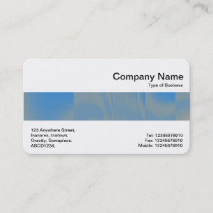 Carte De Visite Bande moyenne - Texture subtile