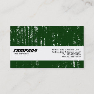 Carte De Visite Bande textuelle - Bois foncé HC - Dk Forest Green