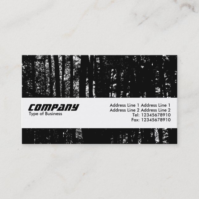 Carte De Visite Bande textuelle - Dark Woods HC (Devant)