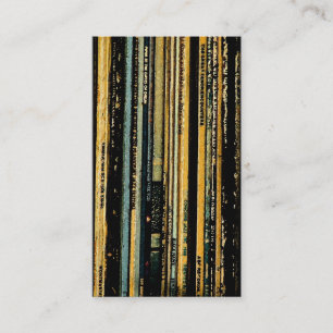 Carte De Visite Bandes de vinyle de Cd