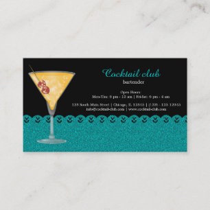 Carte De Visite Bar à cocktails