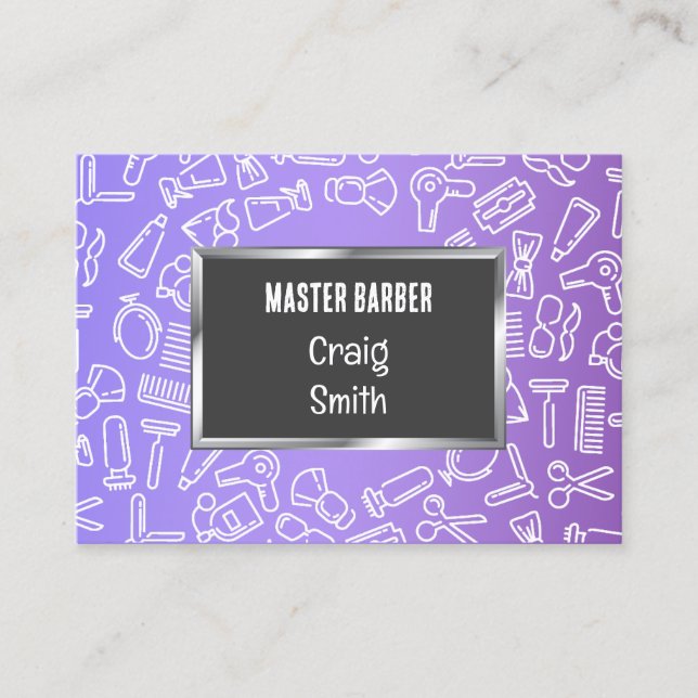Carte De Visite 💇 Barber (Devant)