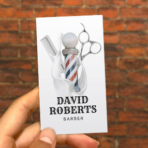 Carte De Visite Barber Shop Hair Stylist Professional Barbershop