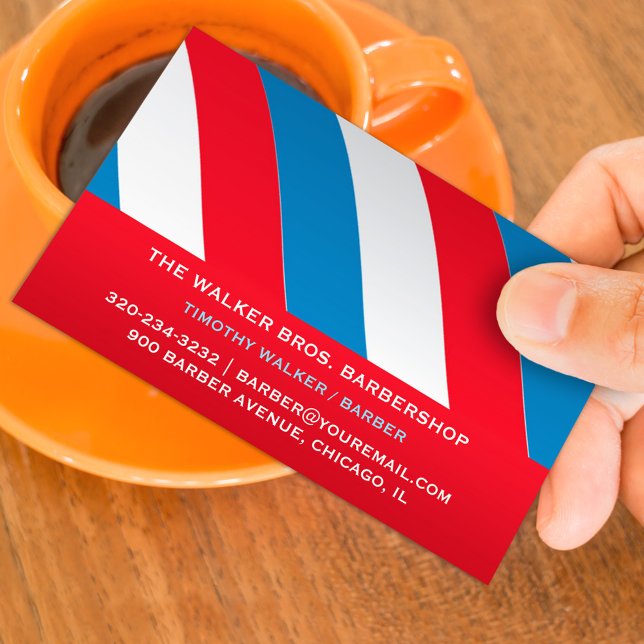 Carte de visite Barbershop (Créateur téléchargé)