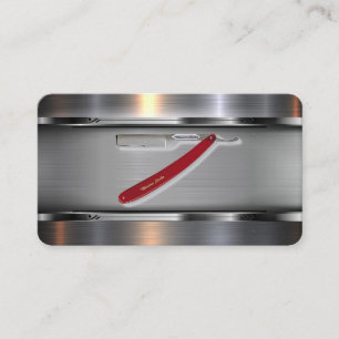 Carte de visite barbier