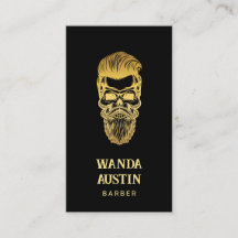 Barbier Noir Et Or Barbier