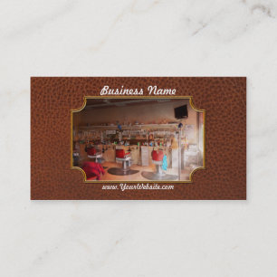 Carte De Visite Barbier - Salon de coiffure d'Eddie