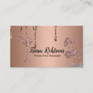 Carte De Visite Barman pour soirée privée