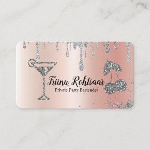 Carte De Visite Barman pour soirée privée