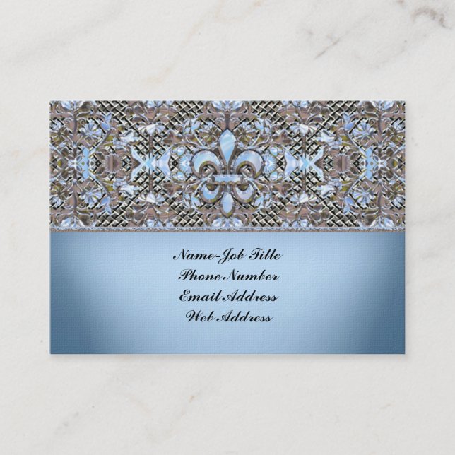 Carte De Visite Baronnie d'Iverk personnalisable (Devant)