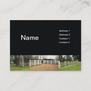 Carte De Visite barrières