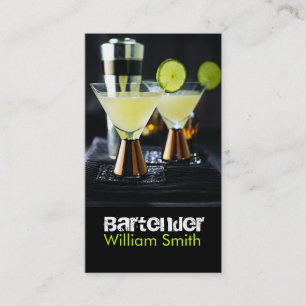 Carte De Visite Bartender