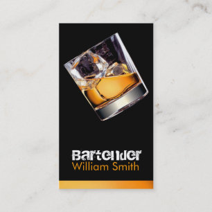 Carte De Visite Bartender