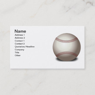Carte De Visite Base-ball