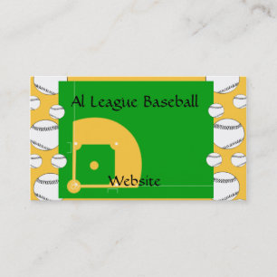Carte De Visite Baseball