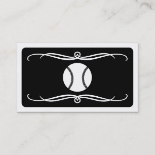 Carte De Visite baseball mod (personnalisable en couleur)