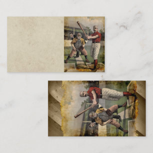 Carte De Visite Baseball : Vintage