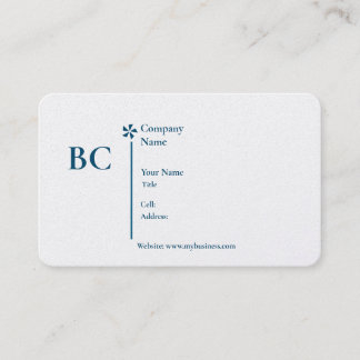 Carte De Visite Basic white Template Business Card homes