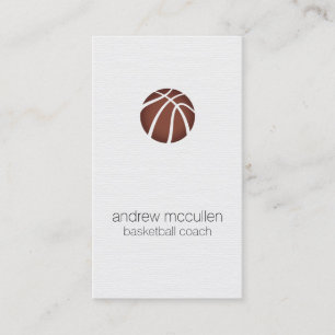 Carte De Visite Basket-ball entraîneur Scoutisme professionnel Spo