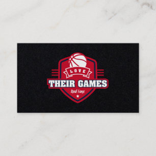 Carte De Visite Basket Nouvelle-Orléans Pelicans Rouge Jersey Coul