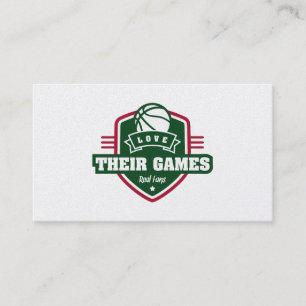 Carte De Visite Basketball Milwaukee Bucks Retro Jersey Color